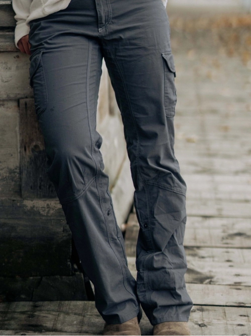 Kuhl Splash Rollup Pant Gray Size 16 Short